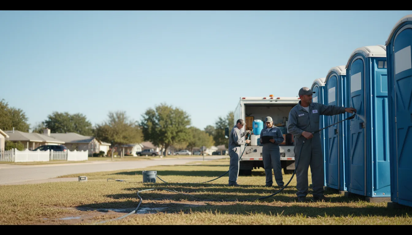 Long-Term Portable Toilet Rental in Alledonia, OH near me